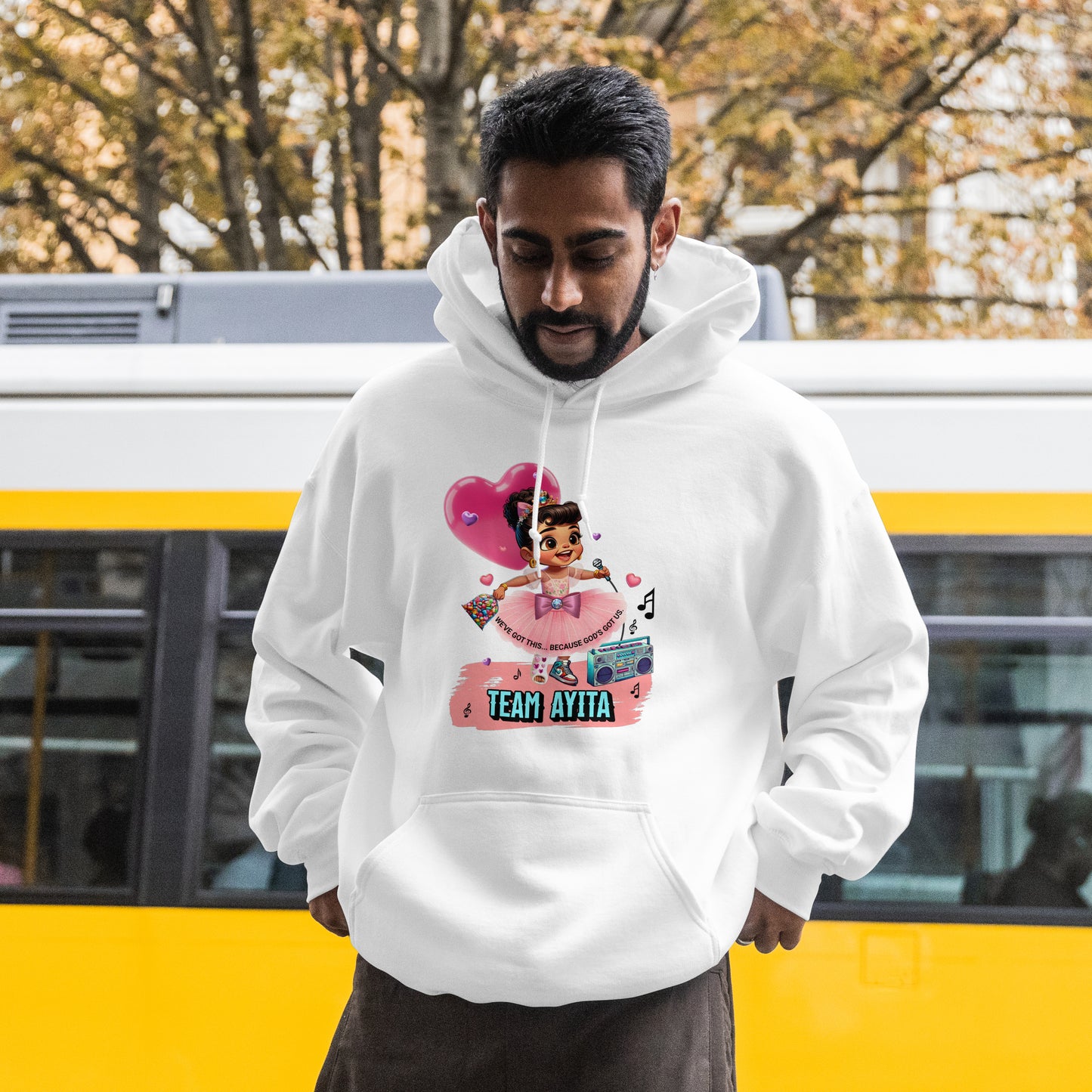 AYITA'S HOODIE - WHITE